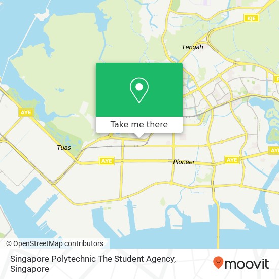 Singapore Polytechnic The Student Agency map