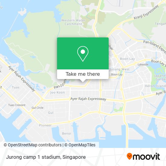 Jurong camp 1 stadium map