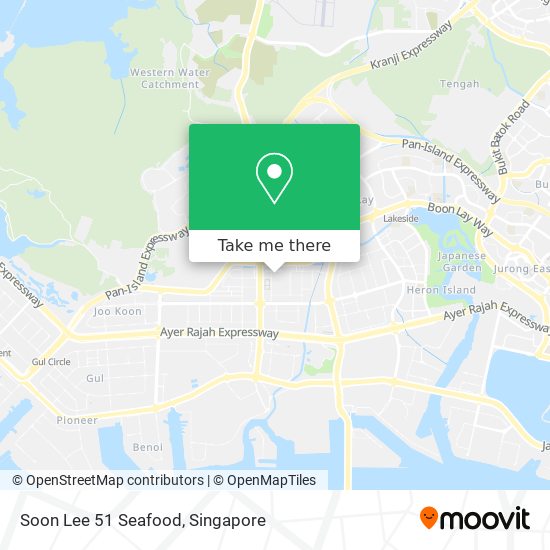 Soon Lee 51 Seafood map