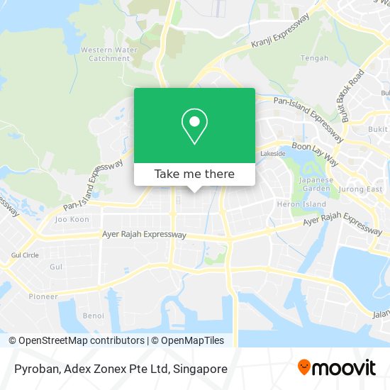 Pyroban, Adex Zonex Pte Ltd地图