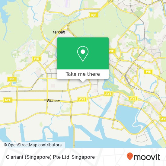 Clariant (Singapore) Pte Ltd map
