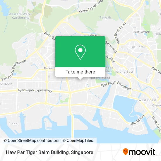 Haw Par Tiger Balm Building map