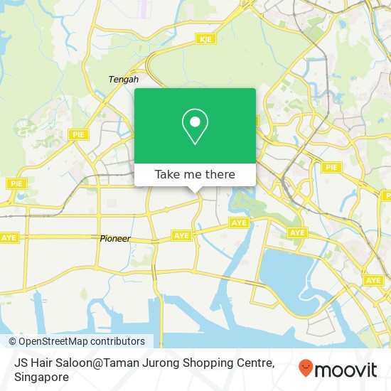 JS Hair Saloon@Taman Jurong Shopping Centre map