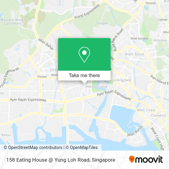 158 Eating House @ Yung Loh Road map