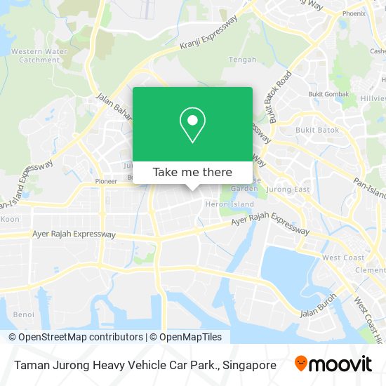 Taman Jurong Heavy Vehicle Car Park.地图