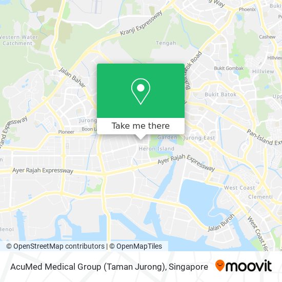 AcuMed Medical Group (Taman Jurong) map