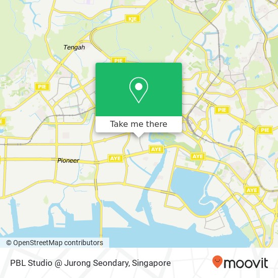 PBL Studio @ Jurong Seondary map