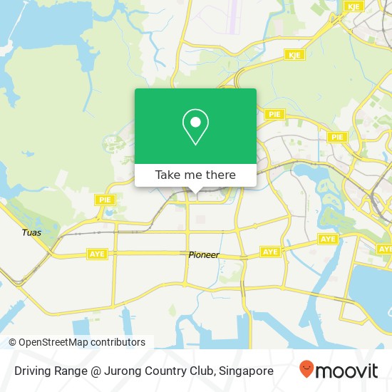 Driving Range @ Jurong Country Club map