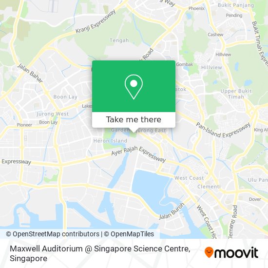 Maxwell Auditorium @ Singapore Science Centre地图