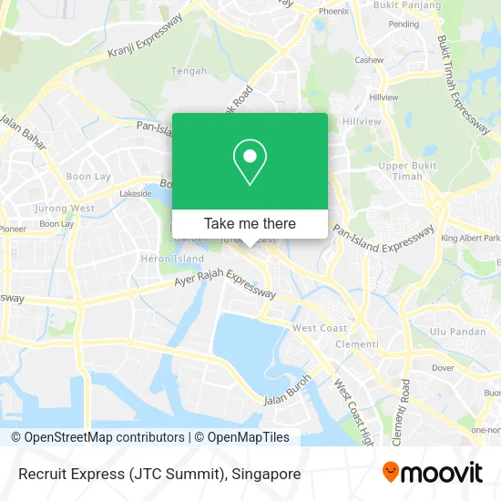 Recruit Express (JTC Summit) map