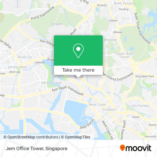 Jem Office Tower map