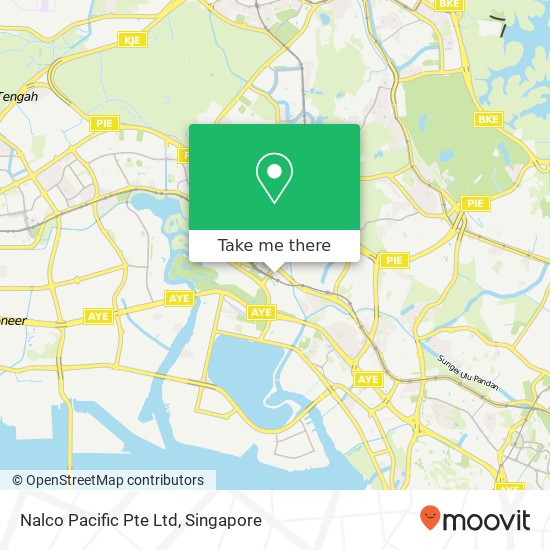 Nalco Pacific Pte Ltd map