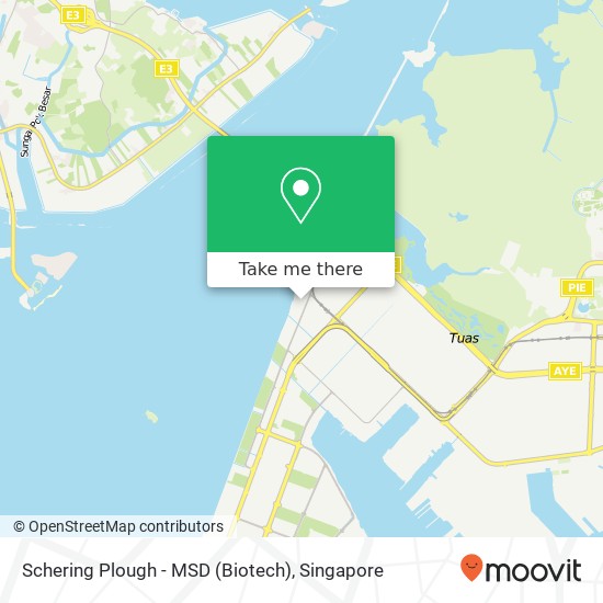 Schering Plough - MSD (Biotech) map