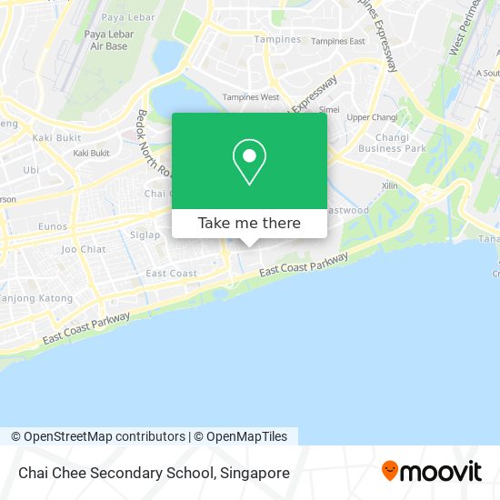 Chai Chee Secondary School地图