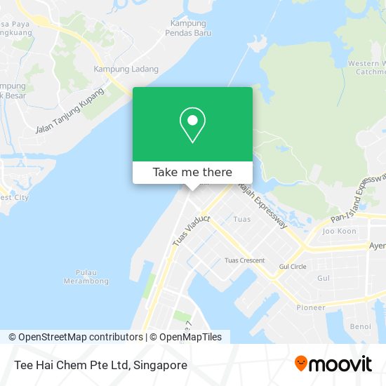 How to get to Tee Hai Chem Pte Ltd in Southwest by Bus or Metro?