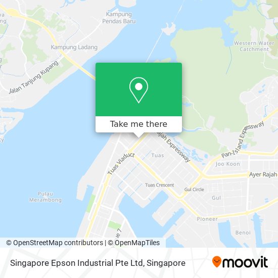 Singapore Epson Industrial Pte Ltd地图