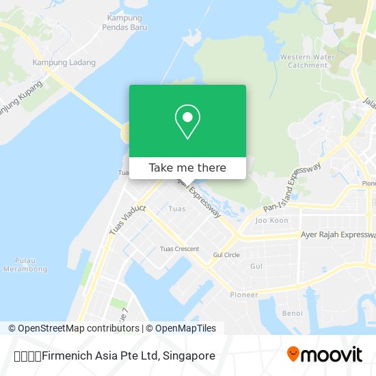Firmenich Asia Pte Ltd map
