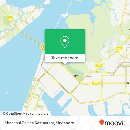 Shanshui Palace Restaurant map