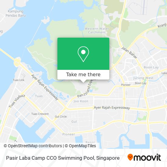 Pasir Laba Camp CCO Swimming Pool map
