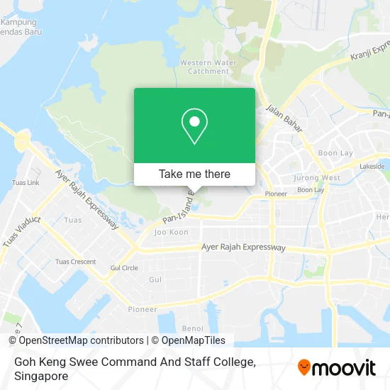 Goh Keng Swee Command And Staff College地图