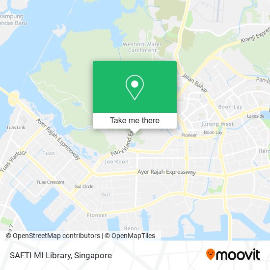 SAFTI MI Library map