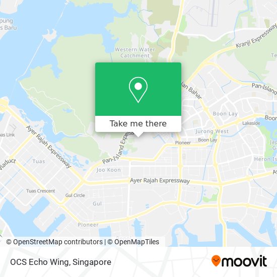 OCS Echo Wing map
