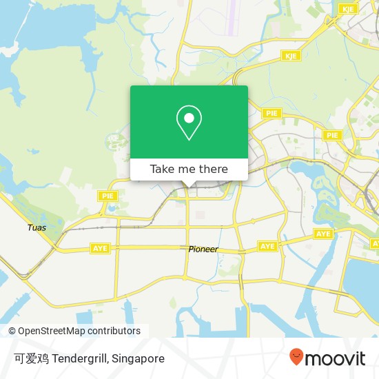 可爱鸡 Tendergrill map