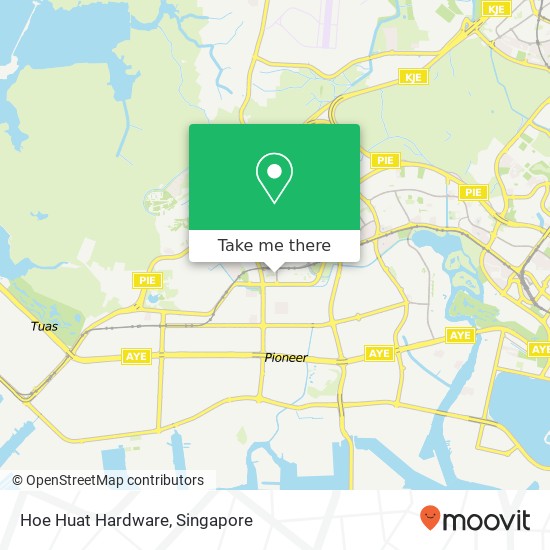Hoe Huat Hardware map