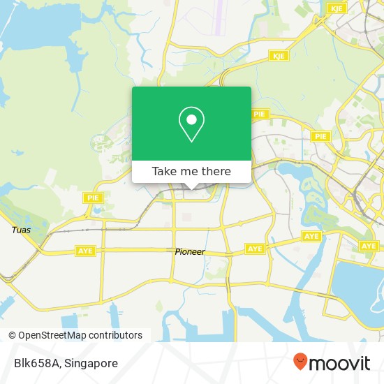 Blk658A map