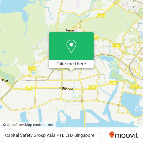 Capital Safety Group Asia PTE LTD map