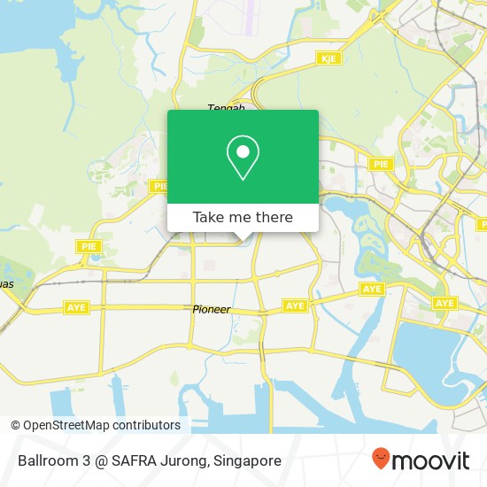 Ballroom 3 @ SAFRA Jurong map