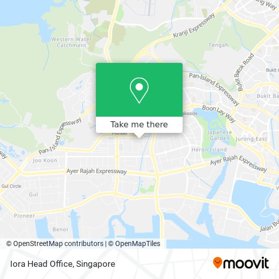 Iora Head Office map