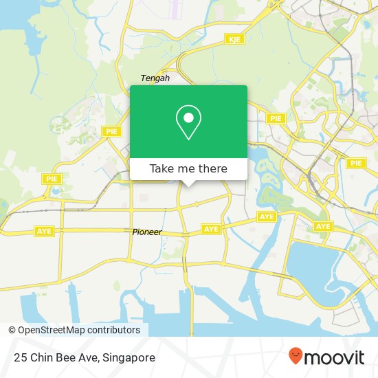 25 Chin Bee Ave地图
