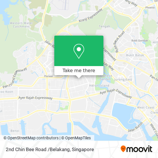 2nd Chin Bee Road /Belakang map
