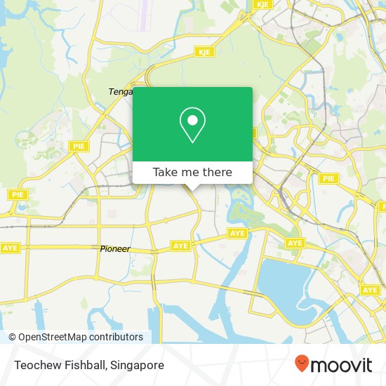 Teochew Fishball地图
