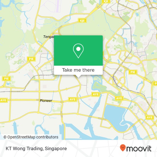 KT Wong Trading map