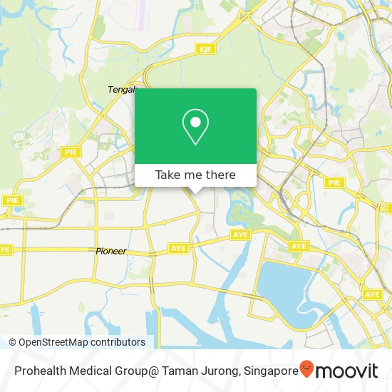 Prohealth Medical Group@ Taman Jurong map