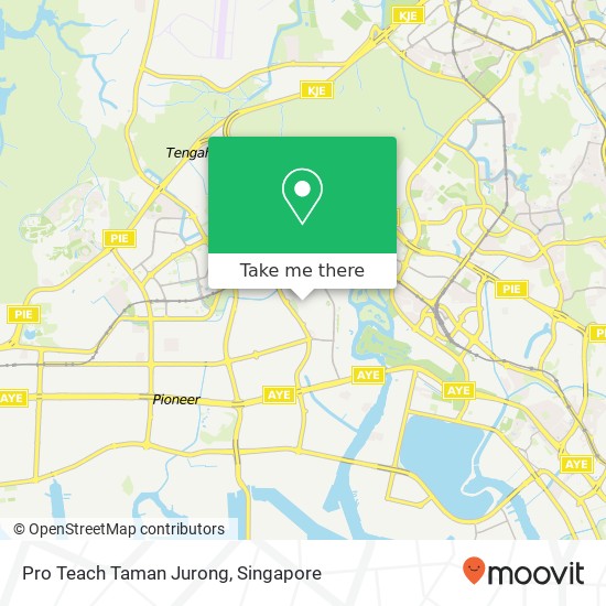 Pro Teach Taman Jurong map