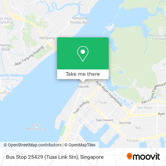 Bus Stop 25429 (Tuas Link Stn) map