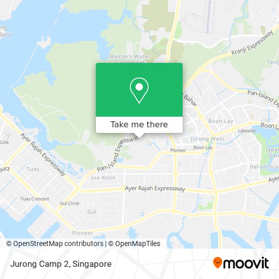 Jurong Camp 2 map