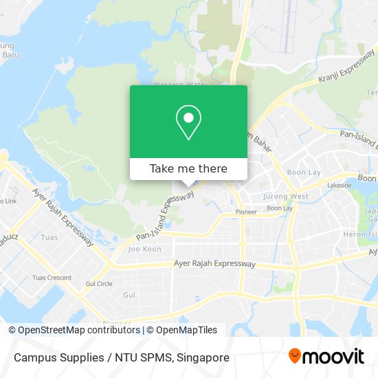 Campus Supplies / NTU SPMS map