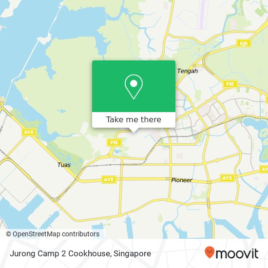 Jurong Camp 2 Cookhouse map