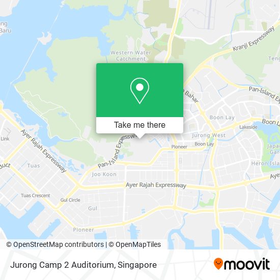 Jurong Camp 2 Auditorium map