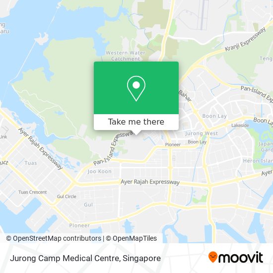 Jurong Camp Medical Centre map