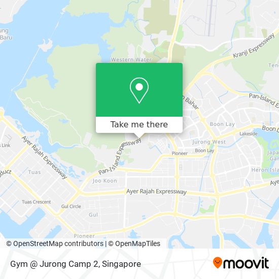 Gym @ Jurong Camp 2 map