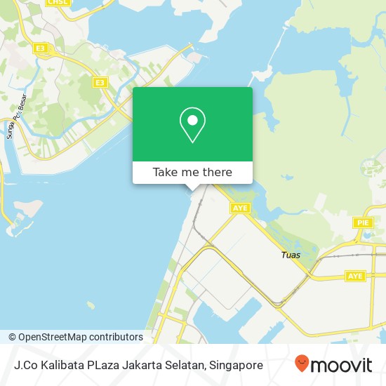 J.Co Kalibata PLaza Jakarta Selatan地图