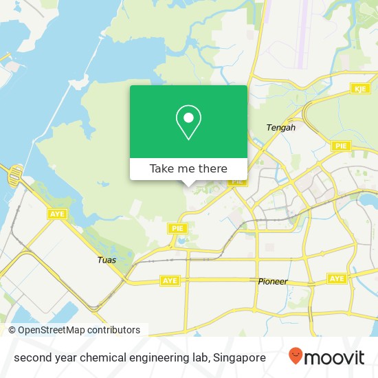 second year chemical engineering lab map