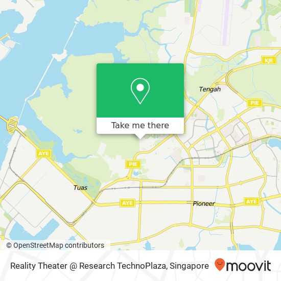 Reality Theater @ Research TechnoPlaza map