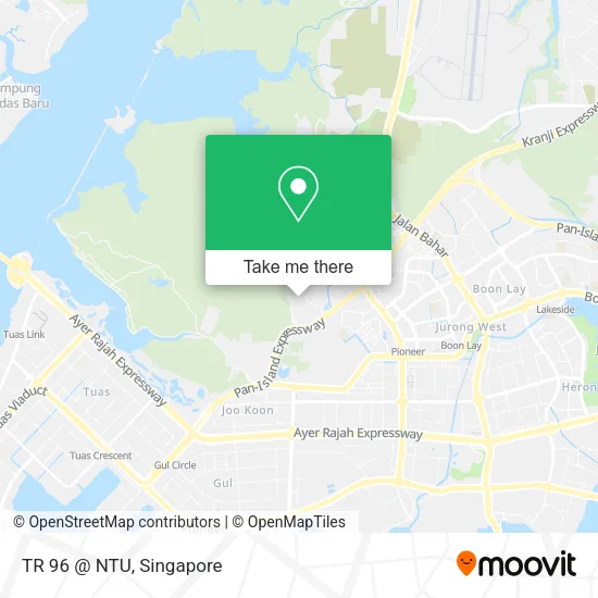 TR 96 @ NTU map