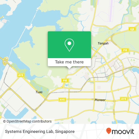 Systems Engineering Lab map